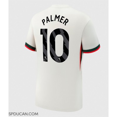 Muški Nogometni Dres Chelsea Cole Palmer #10 Gostujuci 2025-26 Kratak Rukav Muški Nogometni Dres Chelsea Cole Palmer #10 Gostujuci 2025-26 Kratak Rukav